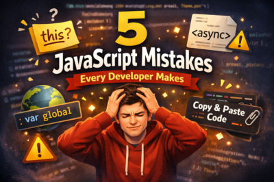 5 JavaScript Mistakes Every Developer Makes