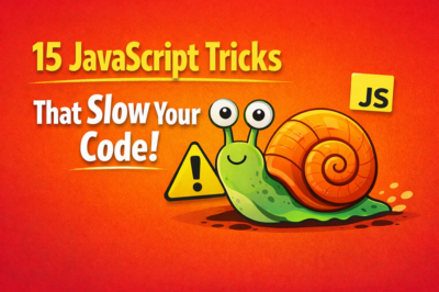 15 JavaScript Tricks That Make Your Code Slower